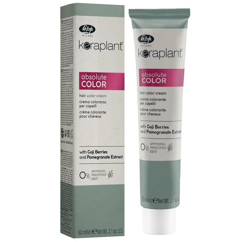 Versand Am Gleichen Tag LISAP Keraplant Absolute Color Haarfarbe 60 ml